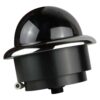 Iris Miniature Marine PTZ Dome Camera - Stainless Bezel - Hi-Resolution Analogue Sensor - 1000TVL - 4 in 1 Video Format