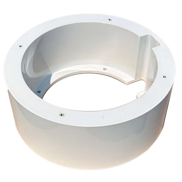 Iris Surface Mount Bracket f-IRISx106 Series Cameras - White Powder Coat Finish