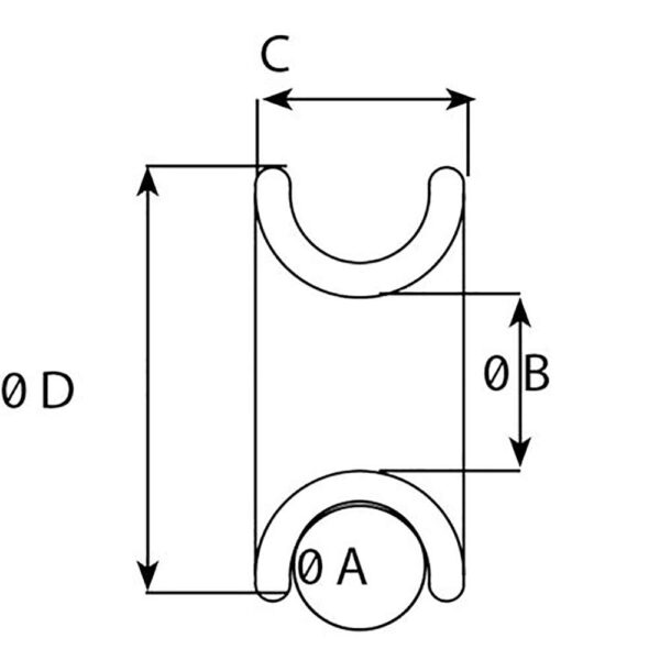 Wichard FRX6 Friction Ring - 7mm (9-32") - Image 2