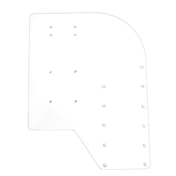 Sea Brackets Small Offset Trolling Motor Plate