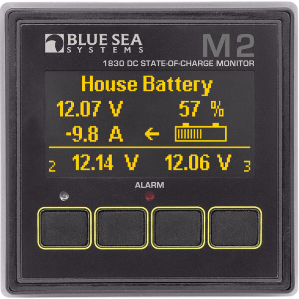 Blue Sea 1830 M2 DC SoC State of Charge Monitor - Image 2