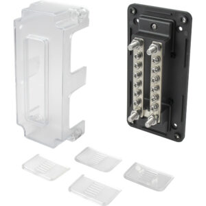 Sea-Dog Dual Buss Bar w-Cover - 12 Terminals