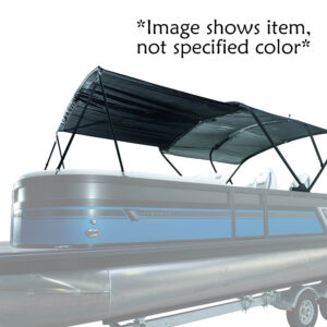 SureShade Bimini Extension f-Power Bimini -7' Chrome Hardware w-Light Sand Canvas