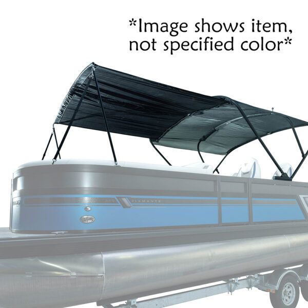SureShade Bimini Extension f-Power Bimini -7' Chrome Hardware w-Light Sand Canvas