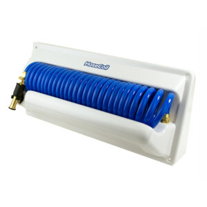 HoseCoil Horizontal Mount Enclosure w-Additional 5' Feeder Hose