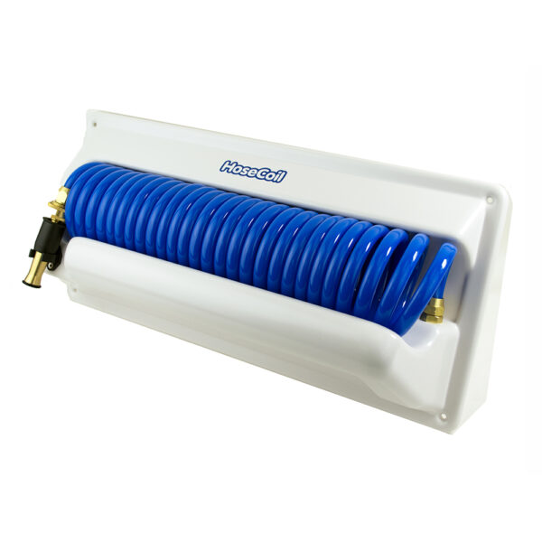 HoseCoil Horizontal Mount Enclosure w-Additional 5' Feeder Hose