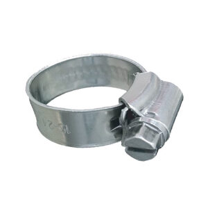 Trident Marine 316 SS Non-Perforated Worm Gear Hose Clamp - 3-8" Band - (3-4"  1-1-8") Clamping Range - 10-Pack - SAE Size 10