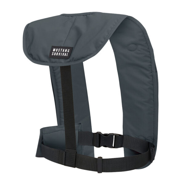 Mustang MIT 100 Convertible Inflatable PFD - Admiral Grey - Image 4