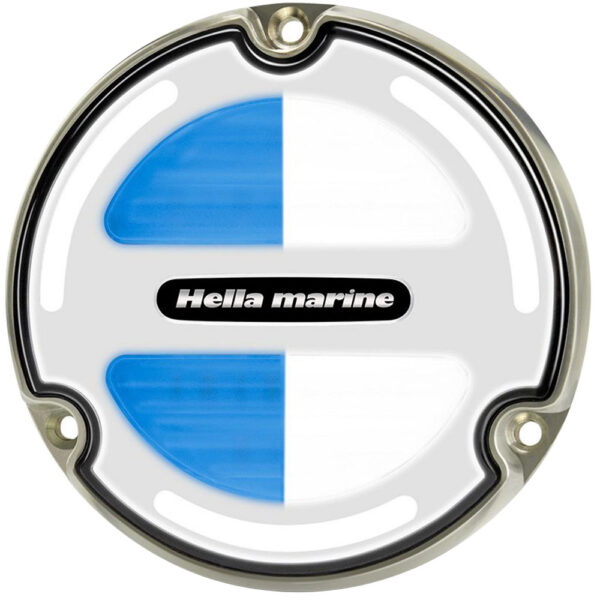 Hella Marine Apelo A3 White-Blue Underwater Light - Bronze - White Lens