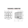 RIGID Industries Radiance + Pod - RGBW - Pair - Image 2