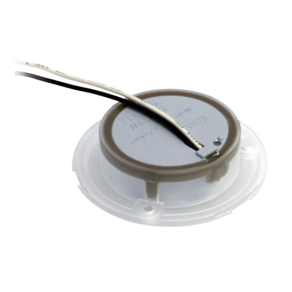 Hella Marine Red LED Round Courtesy Lamp - White Bezel - 24V - Image 3
