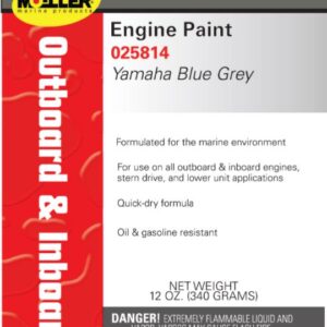 YAMAHA BLUE GRAY ENG PAINT