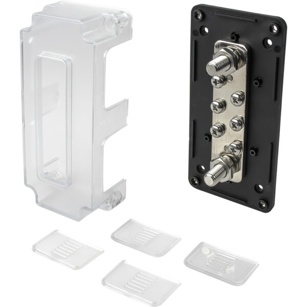 Sea-Dog Buss Bar w-Cover - 6 Terminals