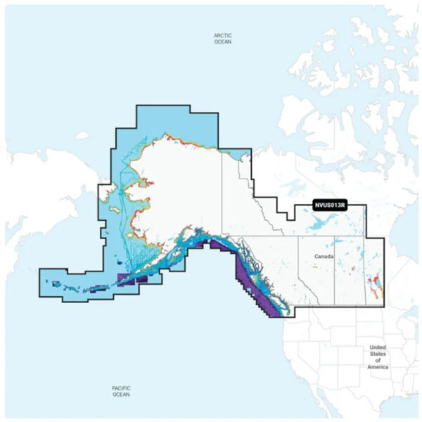 CW102685 Garmin Navionics Vision+ NVUS013R Canada, West & Alaska