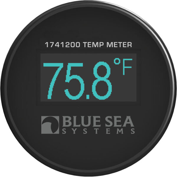 Blue Sea 1741200 Mini OLED Temperature Monitor - Blue - Image 2