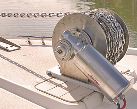 EZ Anchor Puller Rebel Drum Anchor Winch Boats Between 45 and 55 feet