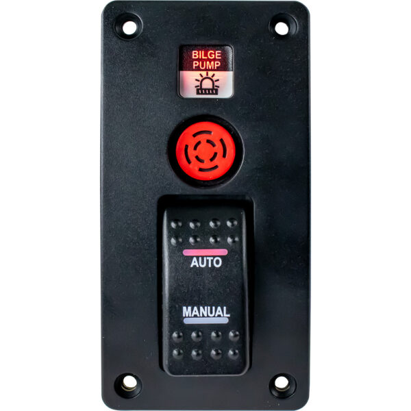 Sea-Dog Bilge Pump Water Alarm Panel w-Switch