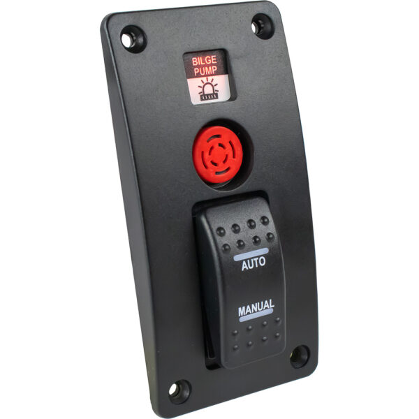 Sea-Dog Bilge Pump Water Alarm Panel w-Switch - Image 2