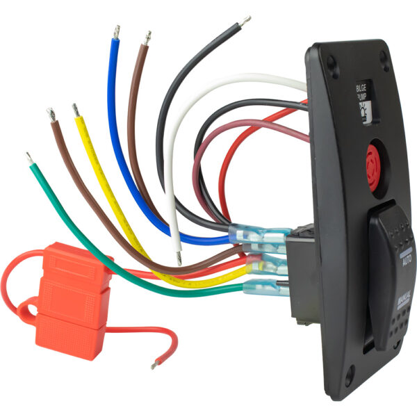 Sea-Dog Bilge Pump Water Alarm Panel w-Switch - Image 3