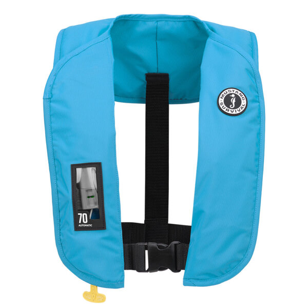 CW101583 Mustang MIT 70 Automatic Inflatable PFD - Azure (Blue)