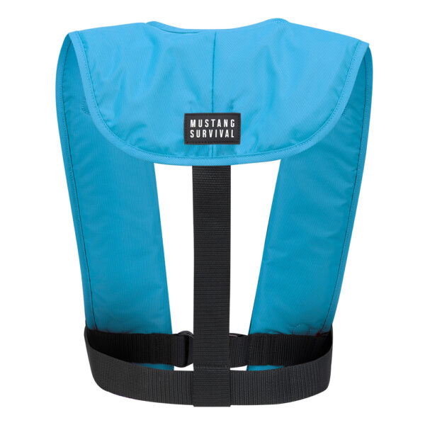 CW101583 3 Mustang MIT 70 Automatic Inflatable PFD - Azure (Blue)