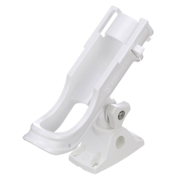 Attwood Heavy-Duty Adjustable Rod Holder w-Combo Mount - White - Image 2