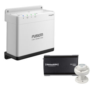 Fusion MS-WB675 Marine Hideaway Stereo w-SiriusXM SXV300 Connect Tuner & Marine-RV Antenna