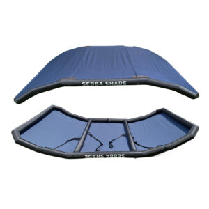 Sebba Shade 6 x 9 ft. Blue Sun Shade f-Boats Up To 28'