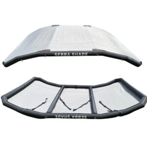 Sebba Shade 8 x 12 ft. Grey Sun Shade f-Boats 26'+
