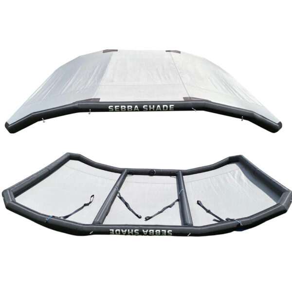 Sebba Shade 8 x 12 ft. Grey Sun Shade f-Boats 26'+