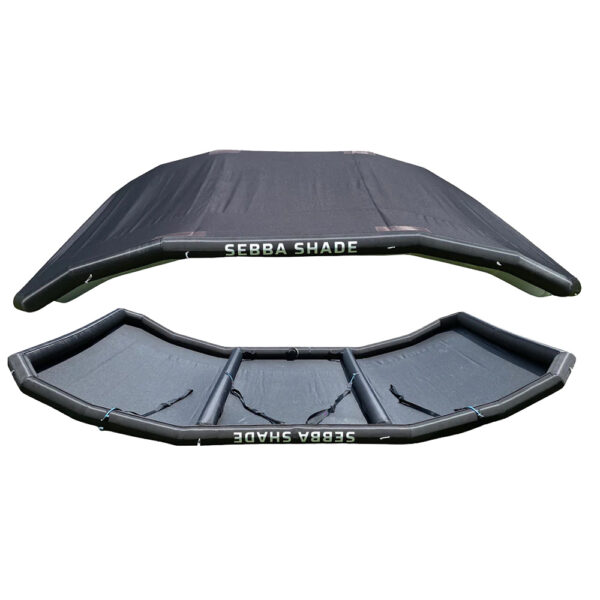 Sebba Shade 8 x 12 ft. Black Sun Shade f-Boats 26'+