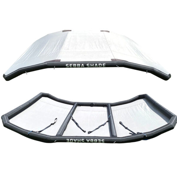Sebba Shade 8 x 12 ft. White Sun Shade f-Boats 26'+