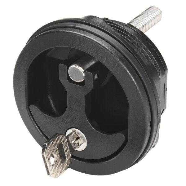 Whitecap Compression Handle - Nylon Black-Black - Locking