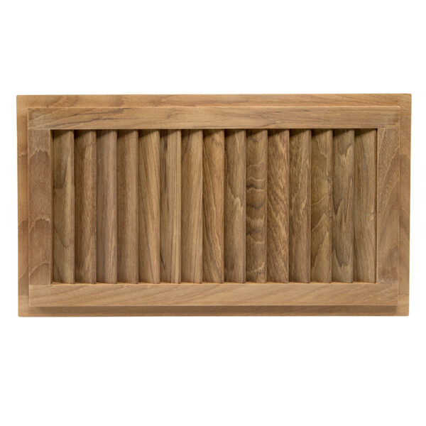 Whitecap Teak Louvered Insert - 16" x 9-1-8" x 3-4" - Image 2