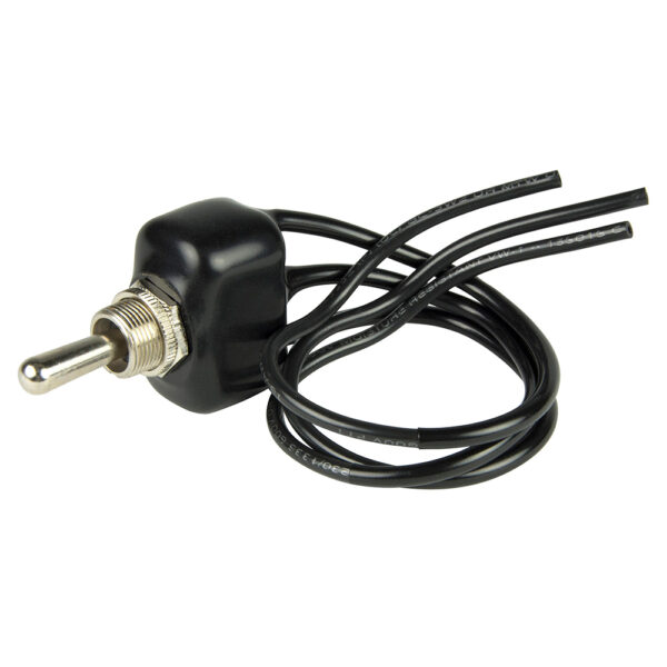 BEP SPST PVC Coated Toggle Switch - OFF-(ON)