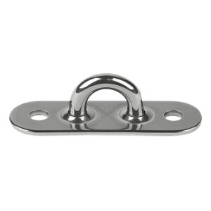 Schaefer Stainless Steel Welded Pad Eye - 2"L x 5-8"W