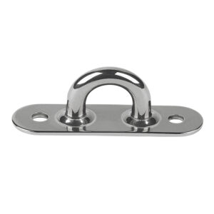 Schaefer Stainless Steel Welded Pad Eye - 2-1-4"L x 5-8"W