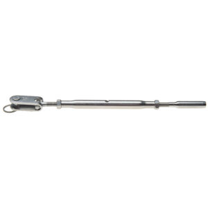 C. Sherman Johnson Closed Body Jaw to Swage Tubular Turnbuckle f-1-8" Wire