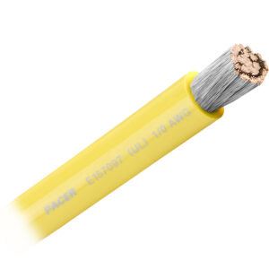 Pacer Yellow 1-0 AWG Battery Cable - Sold By The Foot
