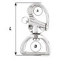 Wichard Webbing Snap Shackle - 3-1-8" - Image 2