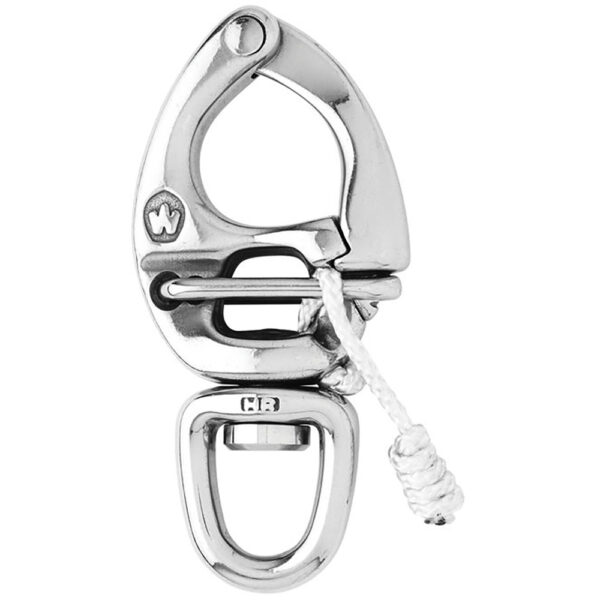 Wichard HR Quick Release Snap Shackle With Swivel Eye - 80mm Length - 3-5-32"