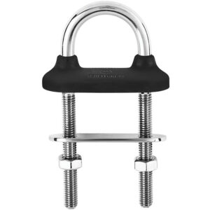 Wichard Black Watertight U-Bolt - 8mm Diameter - 5-16" - 80mm Length - 3-5-32"