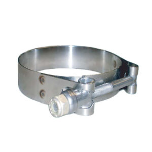 Trident Marine 316 SS T-Bolt Clamp - 3-4" Band - 6.53"-7.10" Range - 10-Pack