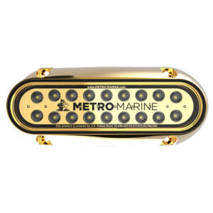Metro Marine High-Output Elongated Underwater Light w-Intelligent Monochromatic LED's - White, 90 Beam