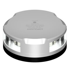 Lopolight 360-Degree Anchor Light - 2NM - Silver Housing w-FB Base
