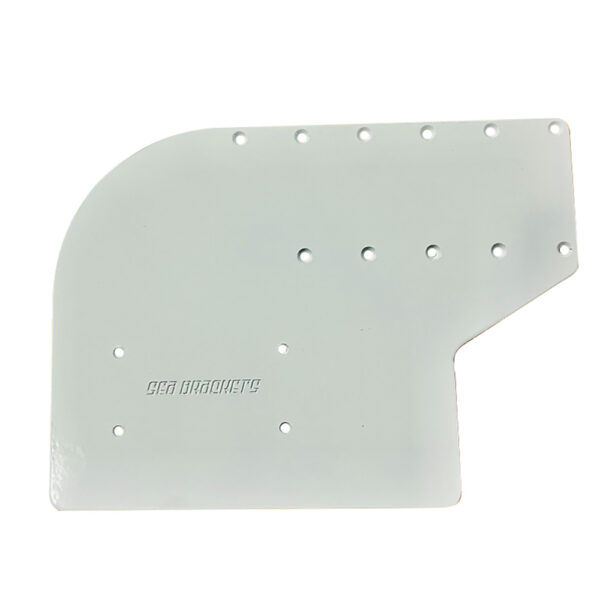 Sea Brackets Small Offset Trolling Motor Plate f-Garmins Kraken