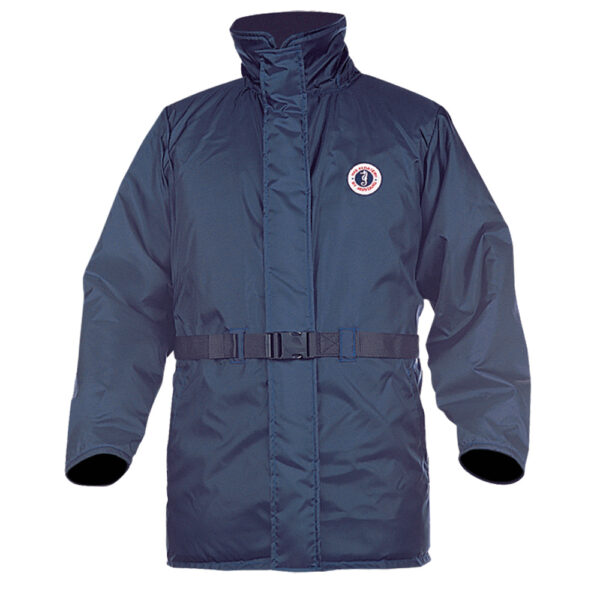 CW103615 Mustang Classic Flotation Coat - Navy Blue - Small