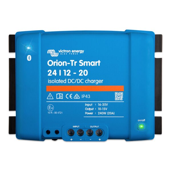 CW103510 Victron Orion-Tr Smart 24-12-20A (240W) Isolated DC-DC Charger