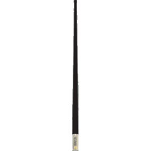 VHF ANTENNA 8' 6DB BLACK W-CBLE
