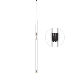 VHF ANTENNA 16' 10DB WHITE W-RUPP